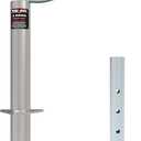 A Frame Trailer Jack with Drop Leg, 15" Vertical Travel, 2000 lbs, for RV, Trailer and More