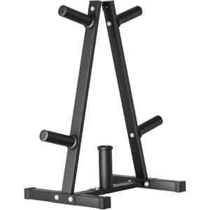 Weight Plate Rack, Bongkim Weight Tree and Weight Rack for Plates, Weight Holder for 2 inch Olympic Weight Plate, Weight Plate Storage for Home Gym