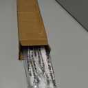 LazBlinds Cordless Cellular Shades, No Tools No Drill Blackout Honeycomb Shades Pleated Blinds for Windows, 31'' W x 48'' H, Silver White