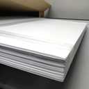10 Pack 18'' x 24'' Large White Corrugated Plastic Sign Blank Board Double Sided for Garage Sale, Rent, Birthday Party, Guidepost Decorations