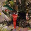 Carrot Decorations for Easter,Button Carrots Ornament,Carrot Decor for DIY Hanging Ornament for Easter Tree