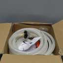 FIXFANS Adjustable Long Range Downstream Injection Nozzle Kit 4-4.5 GPM, Pressure Washer Spray Nozzle, High Power Washing External Chemical Injector with 1/4 Quick Connect, 2500 to 4000 PSI (15 FT Hose)