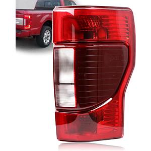 Tail Lights With Blind Spot Compatible with Ford F250 F350 Super Duty 2020 2021 2022 Rear Taillights Taillamp Assembly Halogen Right Passenger Side