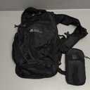 Hiking Backpack 10L/15L Small Daypack Lightweight Packable Travel Foldable Water Resistan for Women Men (Black, 10L)