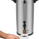 Valgus Commercial Grade Stainless Steel 80-Cup 12L Percolate Coffee Urn Coffee Maker with Automatic Temperature Control Hot Water Urn for Parties, Office, Wedding and Catering Events
