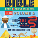 Bible Infographics for Kids Volume 2: Light and Dark, Heroes and Villains, and Mind-Blowing Bible Facts
