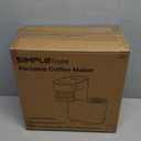 SIMPLETASTE Espresso Machine 20 Bar, Portable Multifunction Coffee Maker with Hot and Cold Brew, Dual Power Options, 6.1oz Water Tank, Single Serve Brewer for Travel, Camping, Office, Home