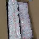 The Honest Company Comfort Dry Disposable Diapers for Sensitive Skin, Hypoallergenic, Rose Blossom + Tutu Cute, Club Box Size 1 (814 lbs), 78 Count