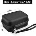 Case Compatible with GL SFT1200/ MT3000/ AXT1800/ MT1300/ A1300/ AR750S-Ext for Glinet Travel Router Wireless, Portable WiFi Storage Holder for Ethernet Cable & Power Adapter (Box Only) - Black