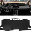 Dash Cover for 2022-2025 2026 Toyota Corolla Cross Accessories,Polyester Dashboard Cover for Corolla Cross, Non-Slip Dash Mat No Glare UV Rays Protector Dash Pad