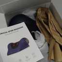 Anzzat Heated Neck Stretcher for Pain Relief,Cervical Traction Device,3 Vibration Modes Portable Wireless Neck and Shoulder Relaxer Hump Corrector Pillow for TMJ Pain Relief and Cervical Spine Alignment