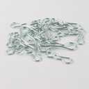 Deck Clip Set 10 194209 Bow Tie Lock Cotter Pins 10 194208 Bow Tie Lock Cotter Pin for Craftsman Poulan Husqvarna