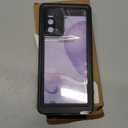 ANTSHARE for Samsung Galaxy Note 20 Case Waterproof, Built in Screen Protector 360 Full Body Heavy Duty Protective Shockproof IP68 Underwater Case for Samsung Galaxy Note 20 6.7inch(Black)