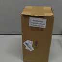 Funtery 1 Pcs 3.54 x 5 in Christmas DIY Clear Glass Dome Keepsake Globe Display Case with Light Wood Base Decorative Snow Globe Kit Plant Terrarium Decor for Women Craft Tabletop Gift (Classic)