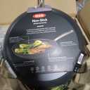 OXO Good Grips Non-Stick Enhanced Series 12-Inch Fry Pan Set, Hard Anodized Aluminum, PFAS-Free Ceramic Nonstick Coating, Dishwasher Safe & Metal Utensil Safe, 4pc