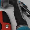 Gilmour Heavy Duty Front Control Garden Hose. Corona RP 3230 Rachet Hand Pruner - 3/4 inch Cut Capacity Stem and Branch Garden Shears, Red