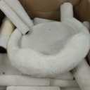 DUMOS 54-inch Indoor Cat Tree Tower Multi-Level Pet House for Large Cats with 2 Condos, Scratching Posts, Round Platform, Small Ladder, and Toys, Beige