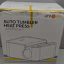 HTVRONT Auto Tumbler Heat Press Machine - Mug Heat Press Heat Up Fast & Even, Professional Tumbler Press High-Security for 2.95"-3.18" Sublimation Tumblers, Cups, Glasses and Mugs, White