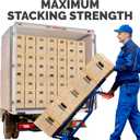 Bankers Box Small Classic Moving Box, 10-Pack, Reinforced Handles, Tape-Free Assembly, 15 x 12 x 10 Inches (7714901)