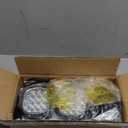 BIGLION.X 4 Inch Round Led Offroad Lights Pair 160W 18800LM Driving Spot Light Pods Super Bright Off Road Fog Lights with Wiring Harness 12V 24V for Pickup Trucks SUV UTV ATV