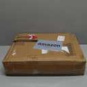 SONGMICS Narrow Shoe Rack - Sturdy 8 Tier Metal Tall Shoe Rack Shelf, Slim Shoe Storage Organizer for Closet Entryway Small Spaces, Bronze, 12"D x 17.6"W x 50.6"H