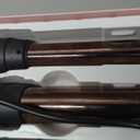 ABNER Rotating Curling Iron Set, Automatic Curling Wand for Long Hair, Easy to Use Hair Curler Get Effortless Beach Waves, 3 Sizes Ceramic Barrel 0.75" 1" 1.25" to 430F with Home Button, Dual Voltage (Titanium Gold)