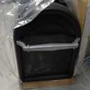 Architectural Mailboxes Chadwick Galvanized Steel Post Mount Mailbox, 8950B-10, Black, Medium Capacity