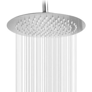 NearMoon Rain Shower Head, Ultra-Thin Design-Pressure Boosting, Awesome Some Experience, High Flow Stainless Steel Rainfall Head (10 Inch, Brushed Nickel)