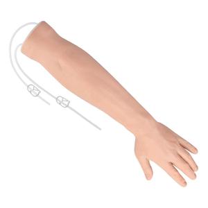 Ultrassist Phlebotomy Practice Arm for Venipuncture Training, IV Practice Arm Trainer - Light Skin, IV Arm for Nursing Students Blood Draw Training