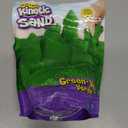 Kinetic Sand, 2.5lbs Green Play Sand, Moldable Sensory Toys for Kids, Resealable Bag , for Ages 3 and up