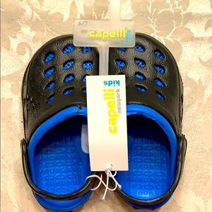 Kids Slippers 13 Blue/Black