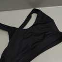 RUNNING GIRL Sports Bras for Women,Padded Strappy Sports Bras Criss-Cross Back Medium Support Sports Bras with Removable Cups (Small)