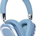 Over Ear Headphones | Lightweight Foldable Sound Cancelling Headphones,Long Battery Life Headset for Home Travel Business Trip Camping Vacation