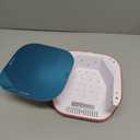 UV Nail Lamp 54W, Cordless Gel UV Led Nail Lamp for Gel Nail Polish, Rechargeable UV Nail Light Nail Dryer with 4 Timer and LCD Display, Professional Fast Curing Lamp Nail Art Tools with Rhinestone (Pink Diamond)