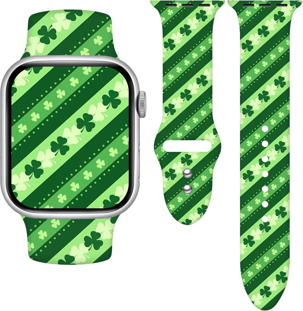 Holidays Watch Band Compatible with Apple Watch Series 11 10 9 8 7 6 5 4 3 Ultra SE for Women Men, Strap Replacement for iWatch 38mm 40mm 41mm 42mm 44mm 45mm 46mm 49mm