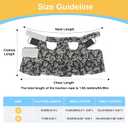 3 x Lizard Harness Dress and Leash, Adjustable Hamster Ferret Harness and Leash Set, No-Pull Walking Vest for Lizard Small Animal Gecko Chameleon (Black S