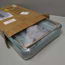 danpinera 3-Tier Rolling Cart, Utility Cart Mobile Metal Rolling Storage Cart with Lockable Wheels & Hanging Cups & Hooks for Kitchen, Bathroom, Office, Workshop, Green