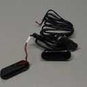 3-PCS LED Grill Lights for Ford Bronco 2021 2022 2023 2024 2/4-Door OEM Grille Lamps Kit Bronco Accessories Fit Badlands Wildtrak & Everglades (Smoked Black)