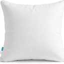 Oubonun 26"x26" Throw Pillow Insert  100% Cotton Cover, Plush and Supportive Decorative Pillow Insert, Cushion Inner for Couch, Sofa, Bed, Chair- Pack of 1