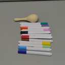 40Pcs DIY Wooden Maracas for Kids, Mini Maracas for Mexican Fiesta Party Favors with 24Pcs Multicolor Pens, Cinco De Mayo Party Supplies (Natural)