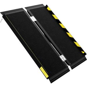 3FT Wheelchair ramp for Threshold,Protable Ramp,Non-Slip Folding Aluminum Handicap Ramps,Ramps for Home,Wheelchairs,Steps,Entry,Scooter,Doorway,800lbs Capacity (3FT Useing Height 3-9 inches)