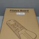 Pilates Board,Pilates Reformer Sets, Multifunctional Abdominal Pilates Board for Home Workout Equipment, Portable Foldable Ab Board Trainer Pilates Exercise Machine,Pilates Board for Women (Purple)