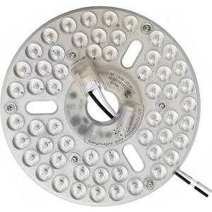 36W 6.4" Dimmable LED Light Engine Retrofit Kit for Ceiling Fan Light Replacement LED Board Panel,3 Color Temperature Memory Function,ETL Listed