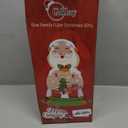 18 Inch Animated Plush Santa Figurine with Music and Movement, Collectible Red Sequin Coat Christmas Decoration, Singing Dancing Santa Claus Holiday Centerpiece Gift for Home or Store