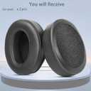 Life3 Ear Pads Replacement Care 1 Earpads Compatible with Doqaus Life 3/4/5 Care1 Wireless Headphones(Protein Leather and Memory Foam Ear Cushions)