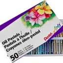Pentel Oil Pastels - 50 Color Set (PHN-50)