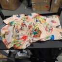 Pack of 4, Dining Chair Cover, Hello Easter