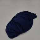 hyha Milk Silk Couch Cushion Covers, Soft Magic Sofa Covers Washable for 2 Cushion Couch, Stretch Sectional Outdoor Cushion Covers for Patio Furniture with Elastic Bottom(Medium, Navy)