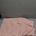 Bedsure 100% Cotton Muslin Blanket Large Throw 50x70 - 4-Layer Breathable Lightweight Soft Gauze Throw for Couch Bed Summer, Pink, 50x70 Inches