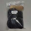 Quantum Love Short Kinky Curly Wigs Side Part Afro Curly Wig for Black Women Twist Out African American Synthetic Wigs (Black 6 Inches)